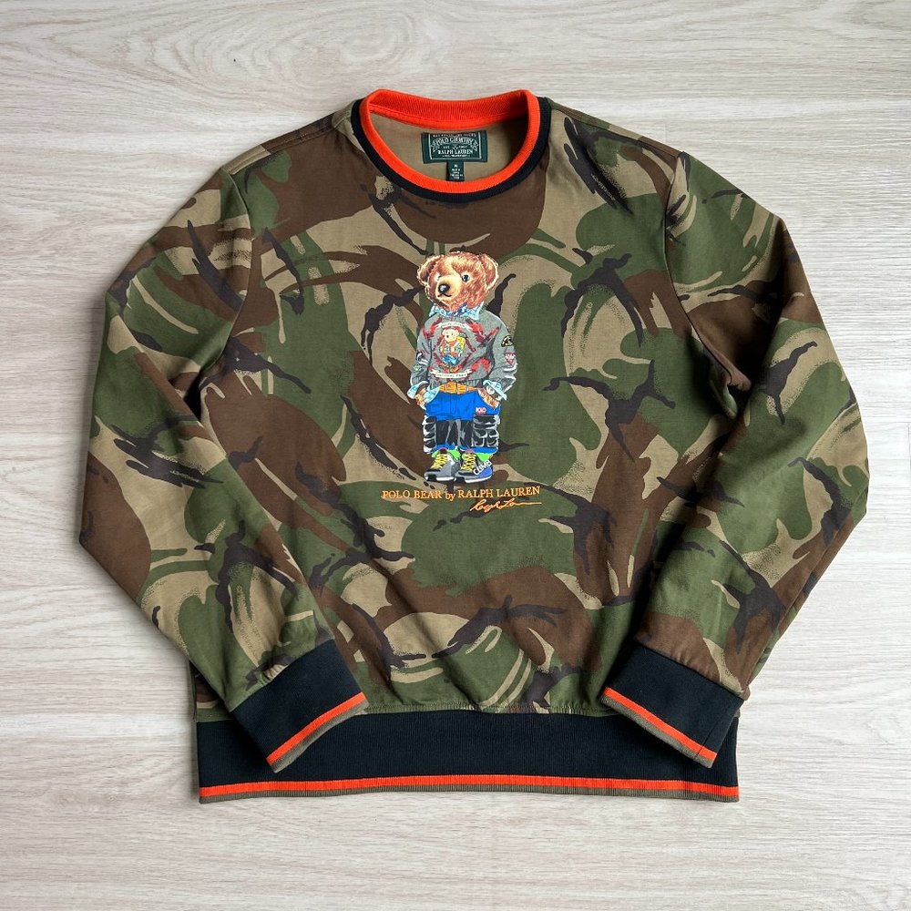 Polo Ralph Lauren Polo Bear Camo Crewneck
